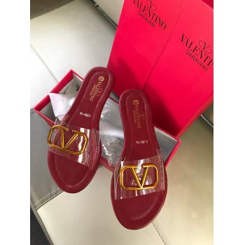 Valentino Women Fancy Slipper Red 